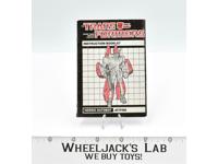Jetfire Instructions Manual Booklet 1985 Hasbro G1 Transformers Vintage Figure
