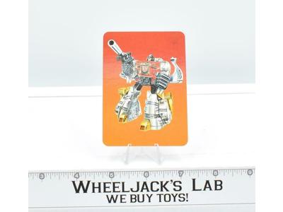 Sludge Card 37 Variant Color Transformers Action Trading Cards 1985 G1
