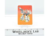 Sludge Card 37 Variant Color Transformers Action Trading Cards 1985 G1