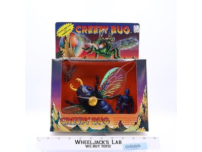 Creepy Bug Blue Rider Sectaurs 1985 Soma NEW Unused Vintage Action Figure