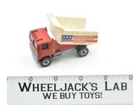 American Tipper Red 1973 Redline Hot Wheels Mattel Vintage RL