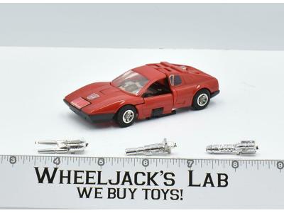 Overdrive * 100% Complete 1985 G1 Transformers Ferrari Diablo Action Figure