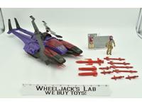 Cobra Mamba W/ Gyro Viper 100% Complete 1987 GI Joe Hasbro Vintage Vehicle