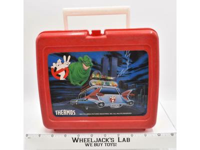 Ghostbusters 2 Thermos Red Lunchbox 1989 Columbia Pictures Kenner Vintage