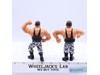Bushwhackers 100% Complete W/CARDBACK 1990 WWF Wrestling Hasbro Action Figures