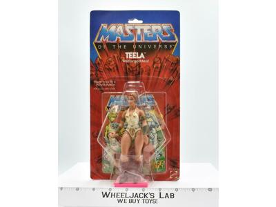 Teela 12 Back NEW MOSC 1982 Masters of the Universe MOTU Mattel Vintage Figure