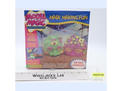 #2243 Model Magic Mask Making Fun 1994 Crayola Binney & Smith NEW MISB SEALED