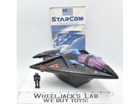 Shadowbat Battle Cruiser W/Klag Complete Starcom 1986 Coleco Vehicle