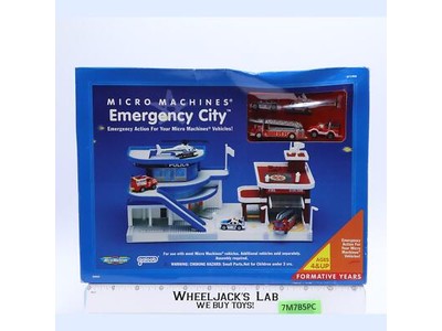 #64844 Emergency City Micro Machines 1994 Galoob NEW SEALED