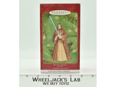 Obi-Wan Kenobi Collector's Series Hallmark Keepsake Christmas Ornament 2000 MIB