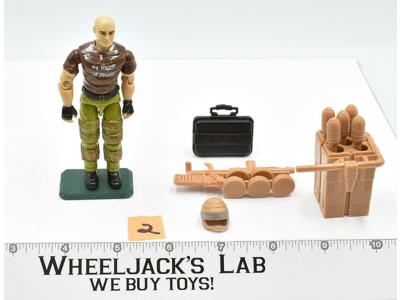 Salvo #2 V1 100% Complete 1990 GI Joe Vintage Hasbro Action Figure