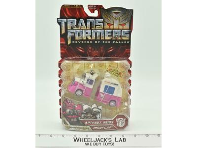 Autobot Skids Mudflap Ice Cream Truck NEW MOSC Transformers ROTF 2008 Hasbro