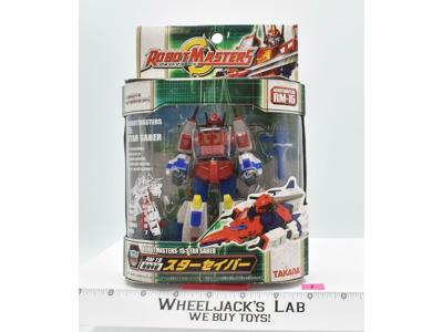 Star Saber #1 RM-15 Robot Masters Transformers 2005 Takara MISB SEALED