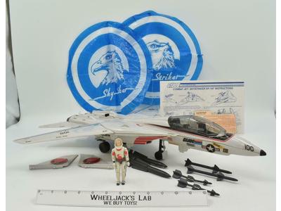 Skystriker XP-14F Combat Jet &amp; Ace Complete 1983  GI Joe Vintage Hasbro Action