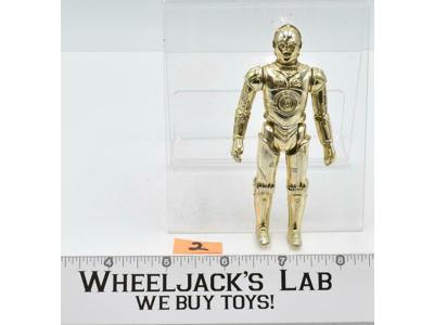 C-3PO #2 100% Complete Star Wars 1977 Vintage Kenner Action Figure NO REPRO