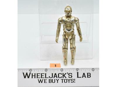 C-3PO #1 100% Complete Star Wars 1977 Vintage Kenner Action Figure NO REPRO