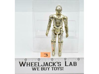 C-3PO #3 100% Complete Star Wars 1977 Vintage Kenner Action Figure NO REPRO