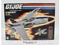 Conquest X-30 W/ Pilot 100% Complete W/Box GI Joe 1986 Vintage Action Figure