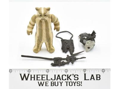 Logray Ewok 100% Complete Star Wars ROTJ 1983 Vintage Kenner Figure NO REPRO