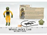 Airtight #2 V1 100% Complete 1985 GI Joe ARAH Hasbro Vintage Action Figure