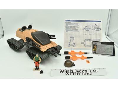 Raider w/ Hot Seat #7 100% Complete GI Joe Vehicle 1989 Hasbro Vintage