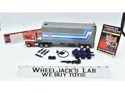 Optimus Prime 100% Complete Vintage 1985 G1 Transformers Hasbro Action Figure
