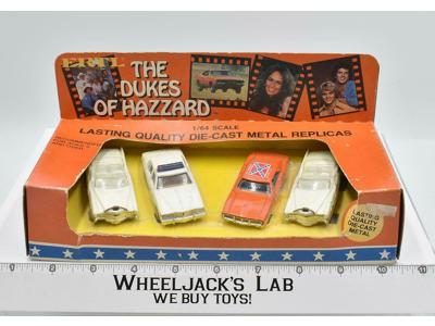 Dukes Of Hazzard New MIB Set of 4 Die-Cast Metal Replicas 1/64 ERTL 1981