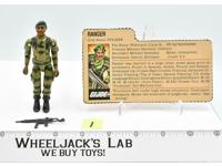 Stalker #1 V1 STRAIGHT ARM Complete GI Joe 1982 Hasbro Action Figure Vintage