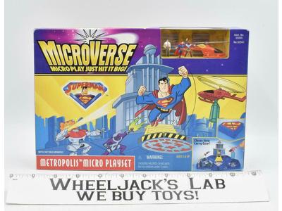 Superman Microverse Metropolis Micro Playset DC Comics Kenner 1996 MISB