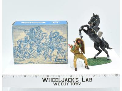 8880 Mounted Cavalry Soldier Norman W Mace Toy Soldiers Elastolin 70MM W/BOX