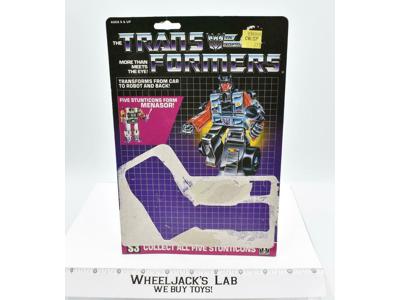 Wildrider Menasor Stunticons Cardback 1986 Vintage Hasbro G1 Transformers