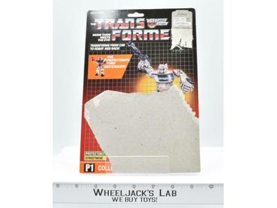 Streetwise Defensor Cardback Vintage 1986 G1 Transformers Hasbro Action Figure
