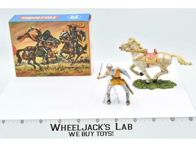 8856 Mounted Cavalry Soldier Norman W Sword Toy Soldiers Elastolin 70MM W/BOX