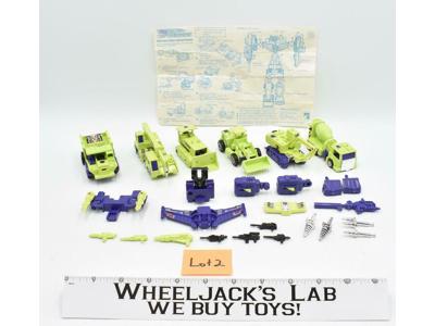 Devastator #2 100% Complete Vintage 1985 G1 Transformers Hasbro Action Figure
