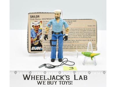 Shipwreck #3 V1 GI Joe 1985 Action Figure ARAH Vintage Hasbro