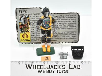 B.A.T.S. #2 V1 ARAH 1986 GI Joe Hasbro Vintage Action Figure