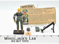 Short-Fuze #7 V1.5 Swivel Arms 1983 GI Joe ARAH Hasbro Vintage Action Figure