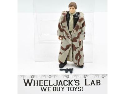 Han Solo Trench Coat 100% Complete Star Wars ROTJ 1983 Vintage Kenner NO REPRO