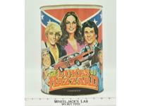 Dukes Of Hazzard Metal Trash Can 1981 Daisy Duke Boss Hog General Lee