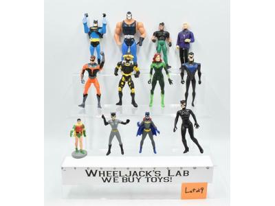 Lot #29 12 Batman DC Comics Superheroes Villains ToyBiz Kenner Action Figures