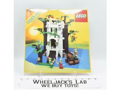 6077 Forestman's River Fortress Set Empty Box Front Vintage Lego Legoland