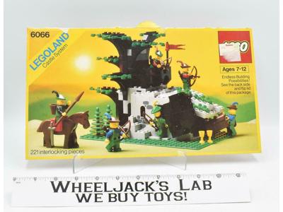 6066 Camouflaged Outpost Set Empty Box Front Vintage Lego Legoland
