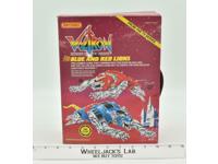 Blue &amp; Red Lions Voltron Defender of the Universe 1985 Matchbox NEW MIB