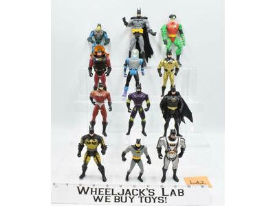 Lot #2 12 Batman DC Comics Superheroes Villains ToyBiz Kenner Action Figures