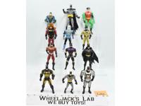 Lot #2 12 Batman DC Comics Superheroes Villains ToyBiz Kenner Action Figures