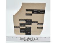 Partial Name Sticker Sheet Darth Vader Storage Case 1980 Star Wars Kenner