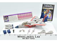 Starscream DIACLONE NO COO 100% Complete Vintage 1984 G1 Transformers Hasbro