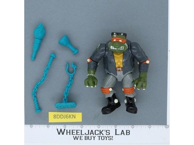 Mike as Frankenstein GLOWS 100% Complete Universal Studios Monsters TMNT 1993