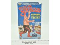 George "The Animal" Steele Original Poster 1985 WWF LJN Wrestling Vintage