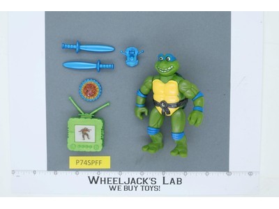 Toon Leo 100% Complete Teenage Mutant Ninja Turtle TMNT 1993 Playmates Vintage